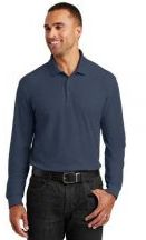 Port Authority� Long Sleeve Core Classic Pique Polo
